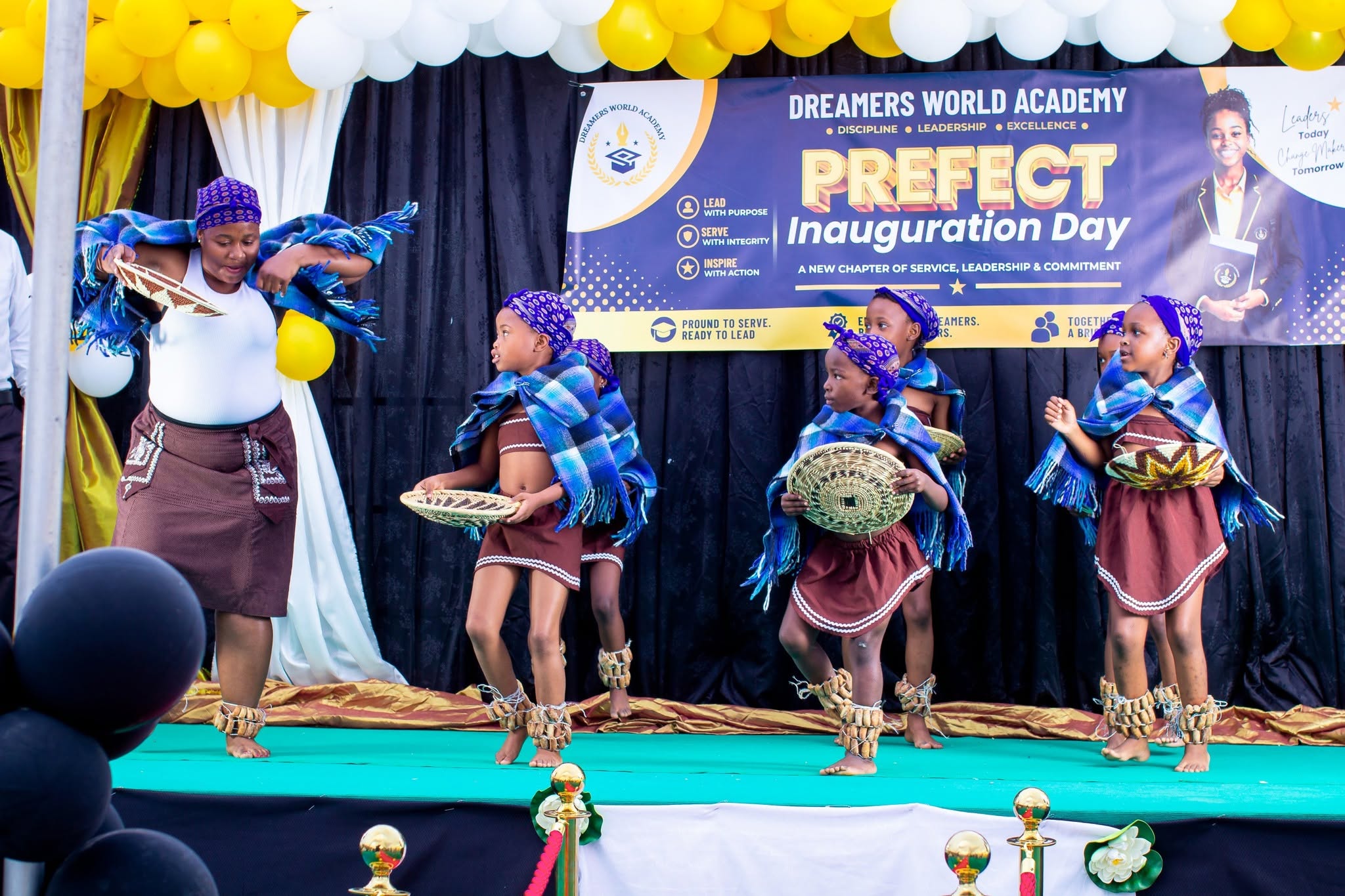 Kids Dancing In Traditional Wear
